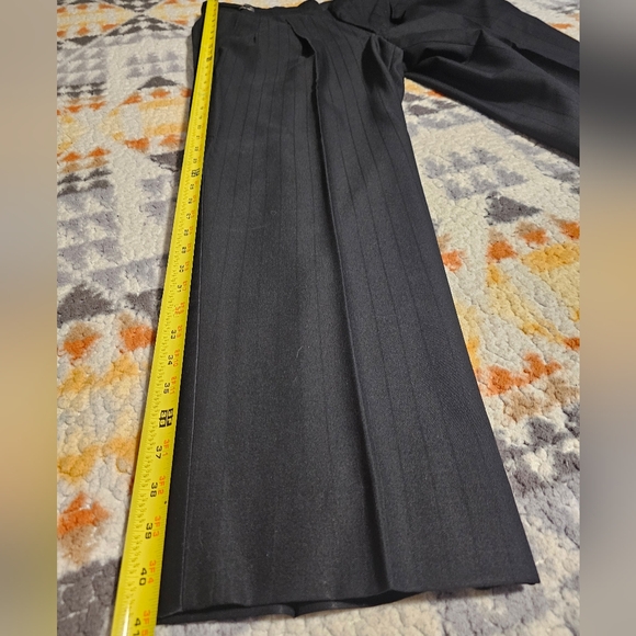 Lord West NY Black Double Breasted Tuxedo Ensemble Size 44L Made In The USA - Picture 6 of 16